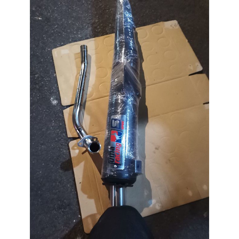 Pô uma 1 :1 sirius. dream. Wave exciter winner móc sẵn đuôi inox có cổ pô