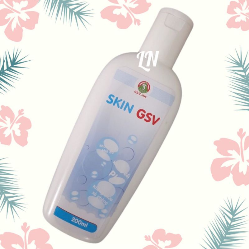 Sữa rửa mặt SKIN GSV làm sạch da 200ml
