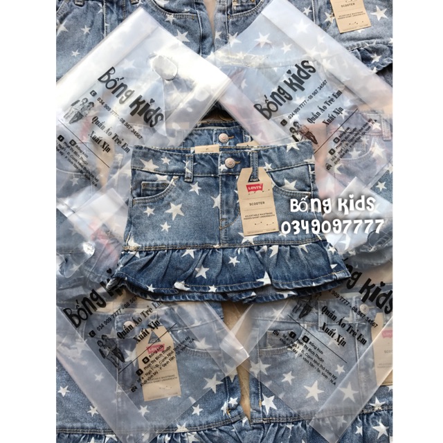 Chân Váy Bé Gái Đuôi Cá Ngôi Sao