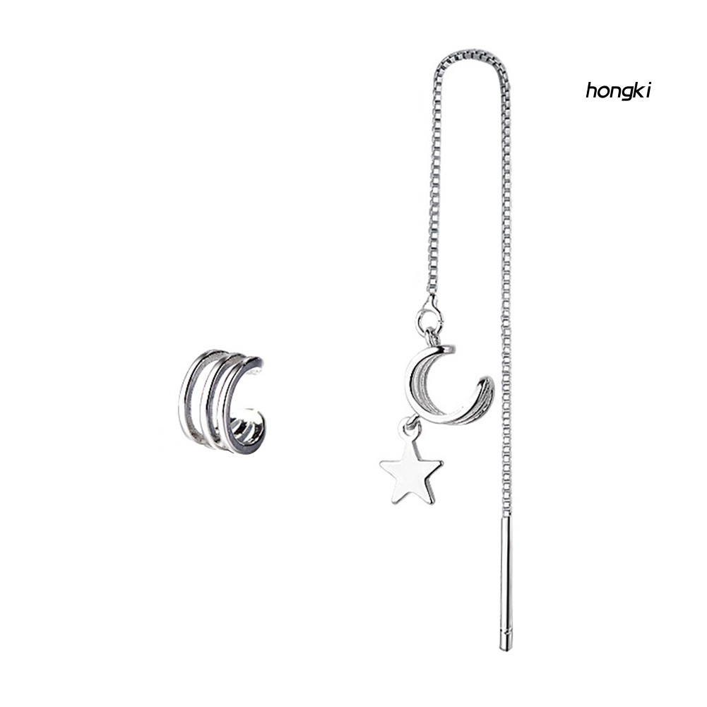 Bông Tai Dáng Dài Hình Ngôi Sao Thời Trang Cho Nữ