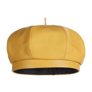  Mũ Beret da phong cách Retro cho nữ