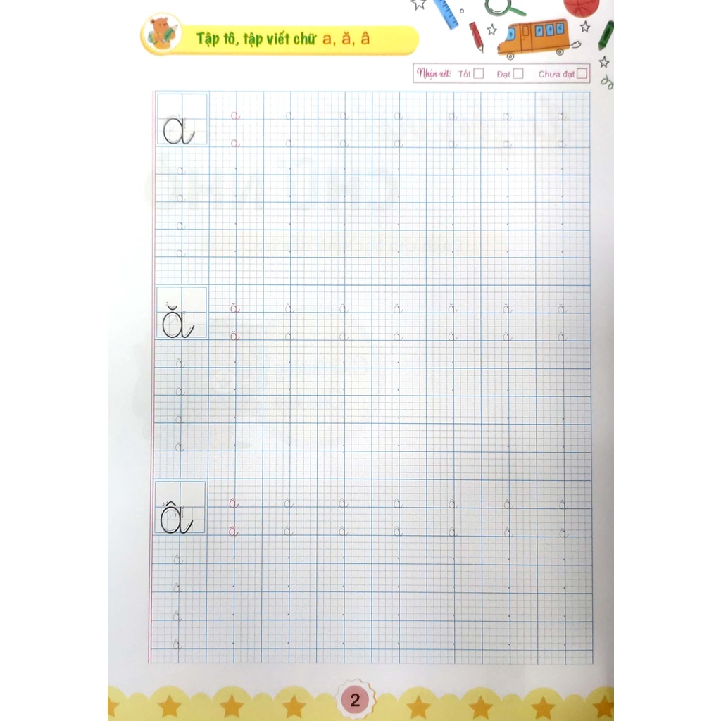 Sách Luyện Viết Theo Mẫu Chữ Nhỏ - Chữ Thường, Chữ Hoa (Dành Cho Học Sinh Tiểu Học)