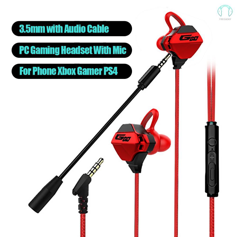 Tai Nghe Chơi Game G10-A Có Mic 3.5mm Cho Xbox Ps4 Fps