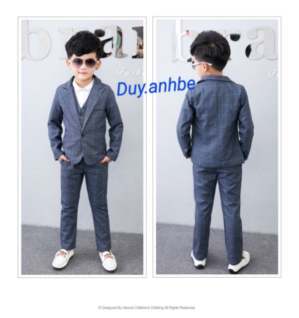 Bộ vest cho bé trai