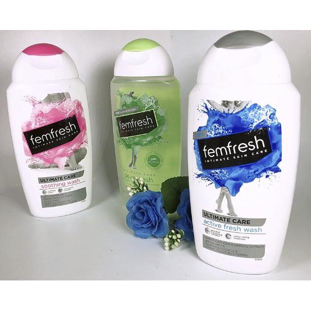 Dung dịch vệ sinh phụ nữ Femfresh Daily Intimate Wash 250ml_Giúp Làm Sạch Sẽ, Thơm Mát, Ngăn Ngừa Viêm Ngứa