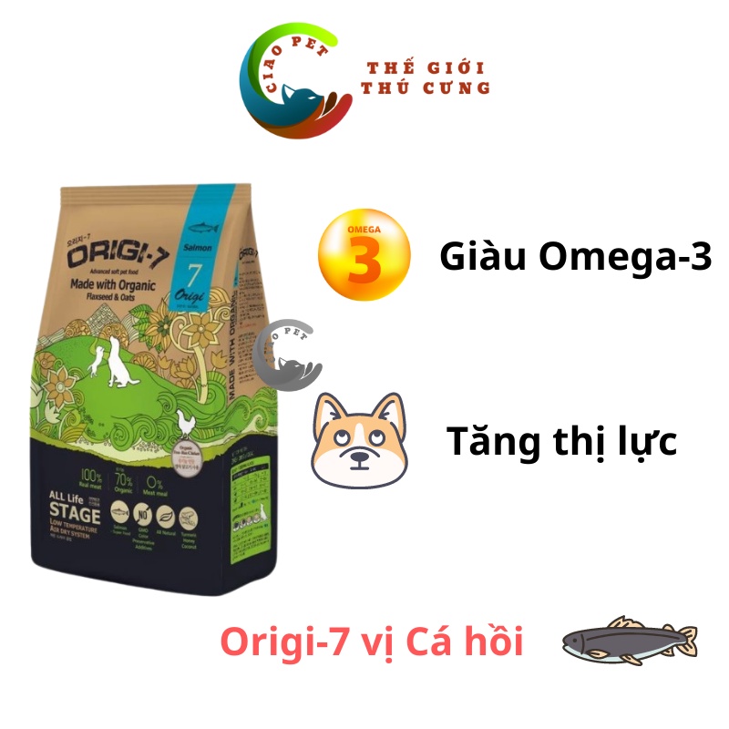 [SALE SỐC] Thức ăn cho chó Origi-7 6kg