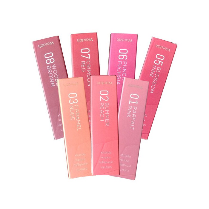 (hàng Mới Về) Son Lì Siêu Nhẹ Màu Sắc Thời Trang Hàn Quốc Phiên Bản Giới Hạn Wardah Colorfit | BigBuy360 - bigbuy360.vn
