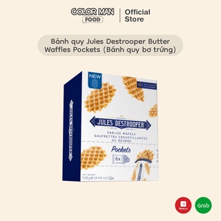 Bánh quy Jules Destrooper Butter Waffles Pockets 108g