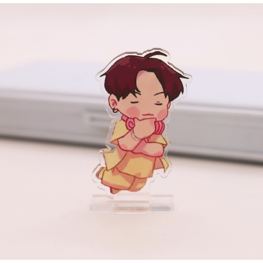 Standee mô hình đứng arcrylic KPOP BTS Bangtan Boys Jin Suga J Hope Rm Jimin V Jungkook chibi