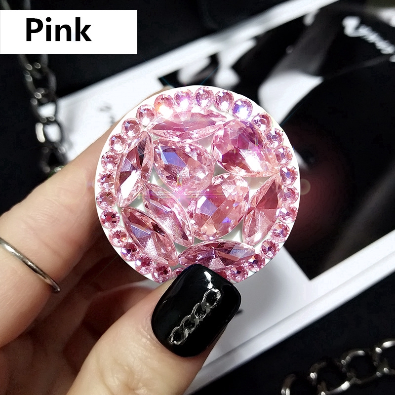 Tay cầm giá đỡ điện thoại gắn hạt kim cương lấp lánh | BigBuy360 - bigbuy360.vn