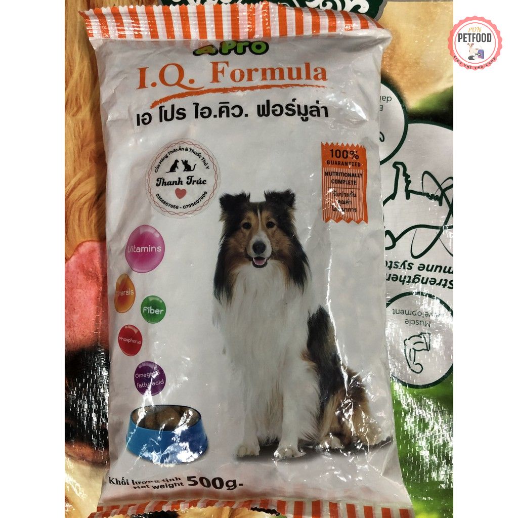 Thức ăn Apro IQ cho chó 500g - Pônpet Shop