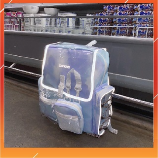 Balo Banawa ♥️ Tie Dye See Thru Backpack ♥️ Hot Trend Hàn Quốc