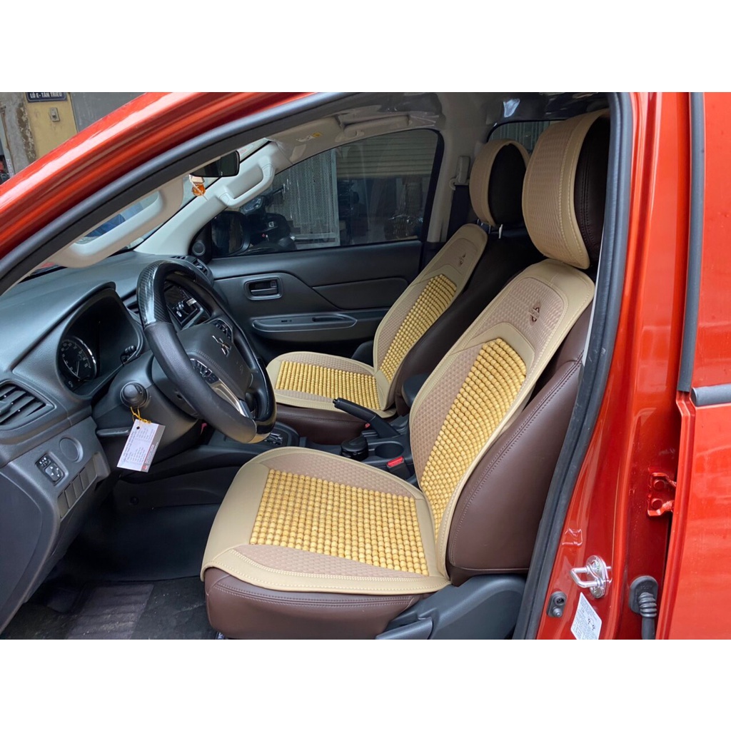 Lót Ghế Ô Tô hạt Gỗ Đệm Nỉ Cao Cấp các Loại