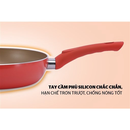 Chảo trơn sâu lòng SUNHOUSE MAMA đáy từ SFP26MA-size 26cm