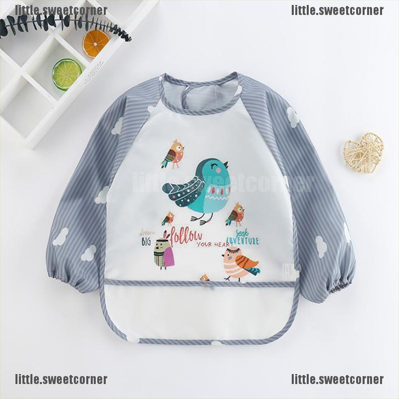 Áo Yếm Tay Dài Chống Thấm Nước Kèm Túi Tiện Dụng