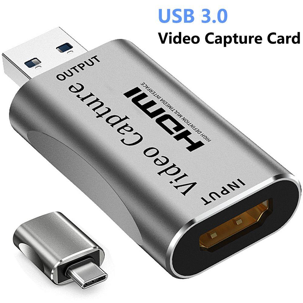 Thẻ Ghi Hình Video Âm Thanh 4K 1080P OBS Grabber HDMI-Compatible