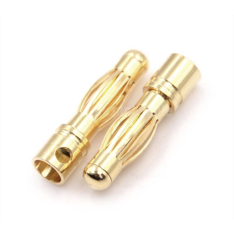 Jack / Giắc bắp chuối 2.0mm, 3.0mm 3.5mm, 4mm, 5mm, 5.5mm, 6mm, 6.5mm, 8mm cho tàu, xe, máy bay điều khiển từ xa
