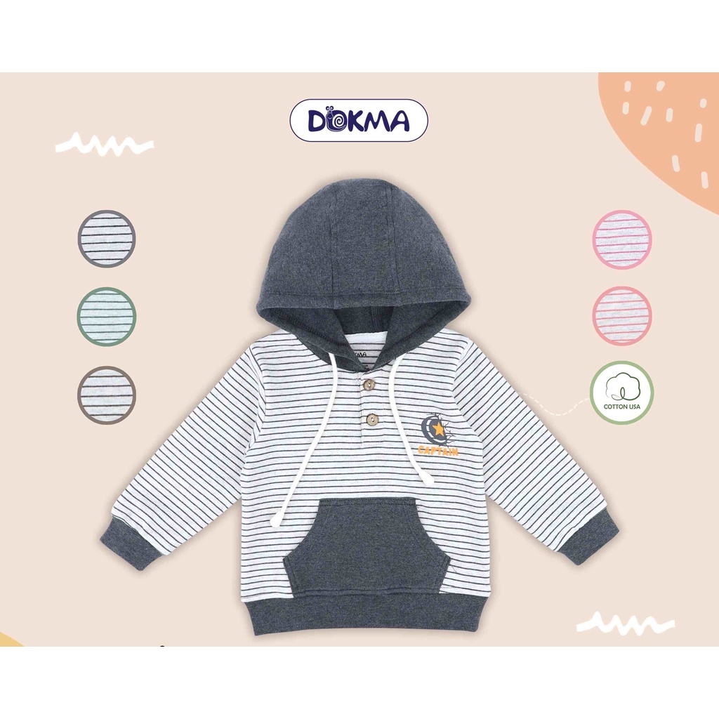 DMA370 Áo hoodie có mũ Dokma (2-4T)