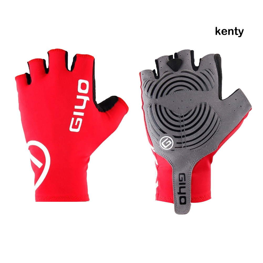 GIYO 1 Đôi Găng Tay Thể Thao Hở Ngón Thoáng Khí Chống Trượt Unisex