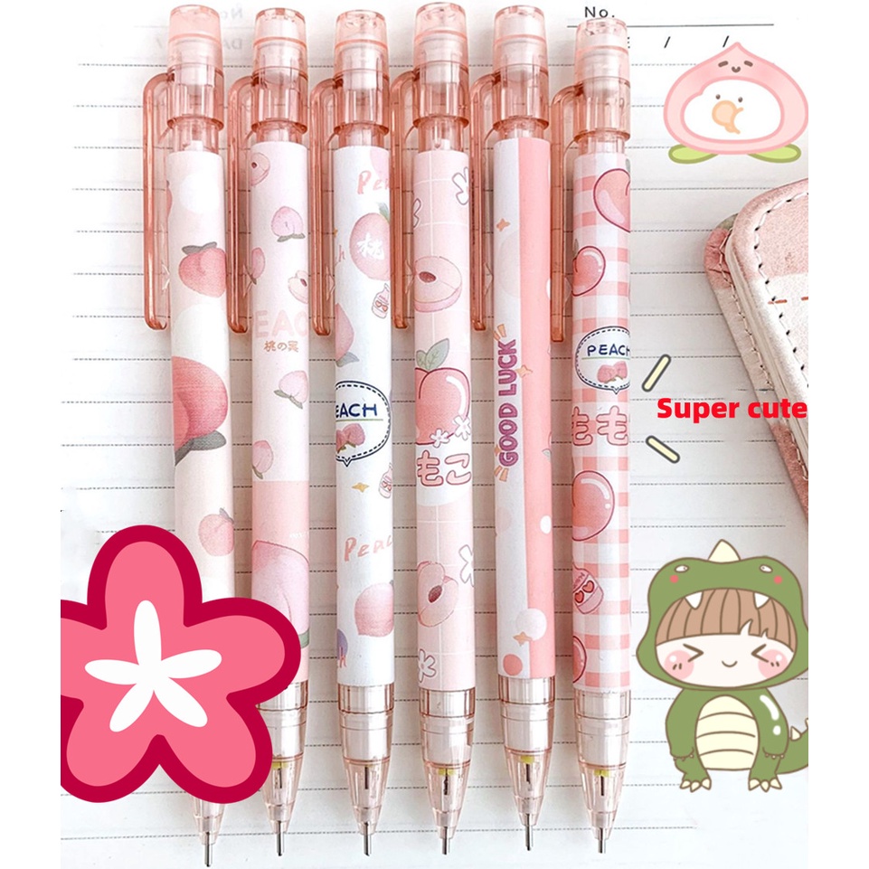 Bút Chì Bấm 0.5 Thiết Kế Dễ Thương Tiện Dụng