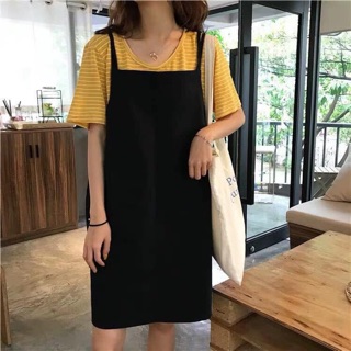 YẾM KAKI BASIC HÀN QUỐC ( Màu : đen - be )