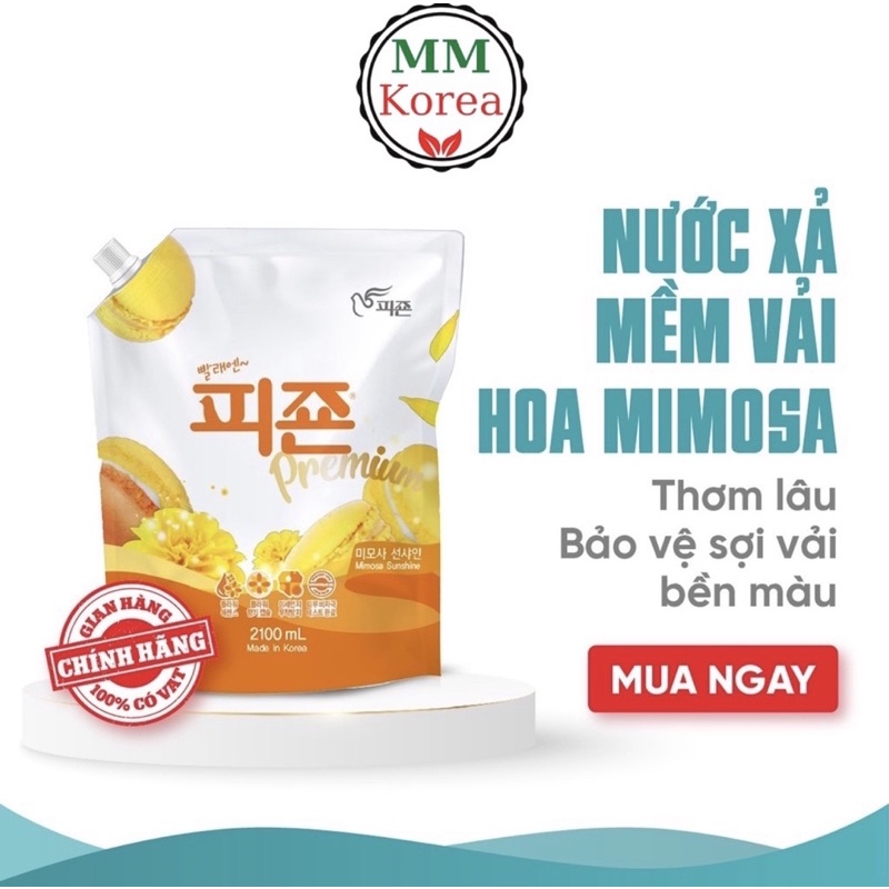 Nước xả mềm quần áo Hàn Quốc