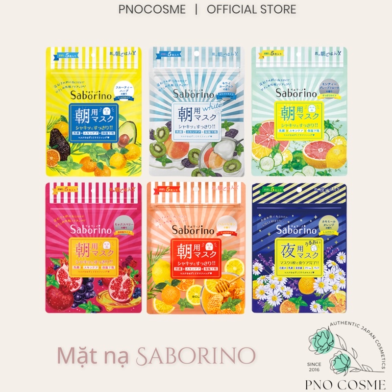 Mặt nạ buổi sáng SABORINO