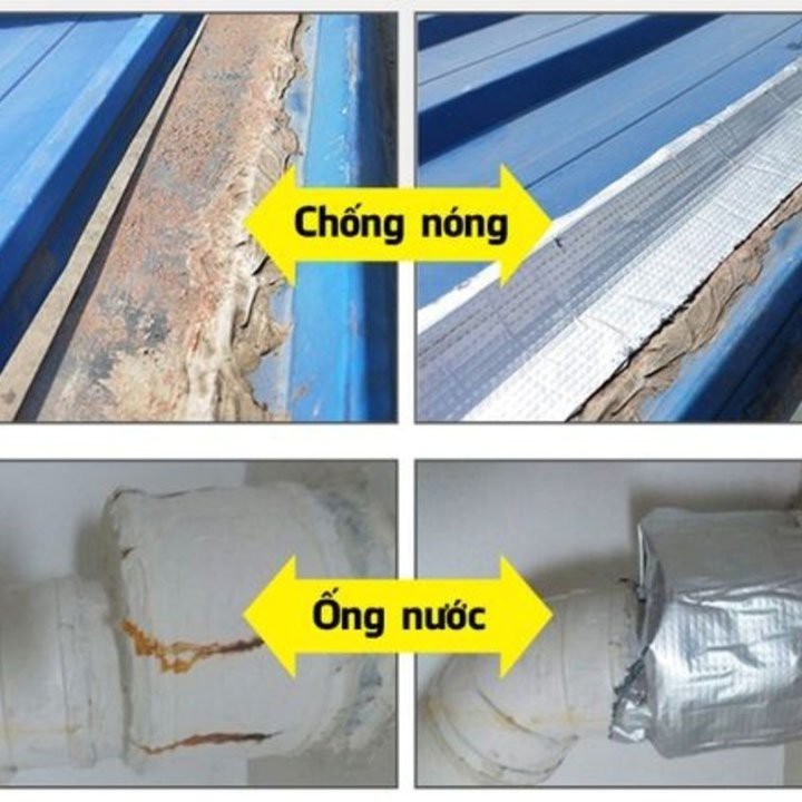 [CHUYÊN SỈ ] Băng keo siêu dính chống thấm NHật Bản ( Bản 10cm,dài 5m) - Dán được mọi bề mặt gỗ, nhựa, tường ,tôn...