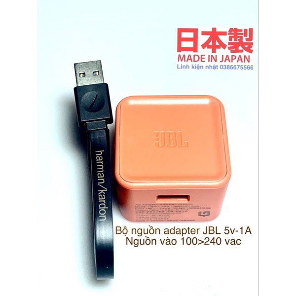 nguồn adapter JBL 5v-1A nguồn vào từ 100v> 240vac vuông 47mm sâu 38mm. sử dụng làm sạc cho loa Bluetooth hặc điện thoại