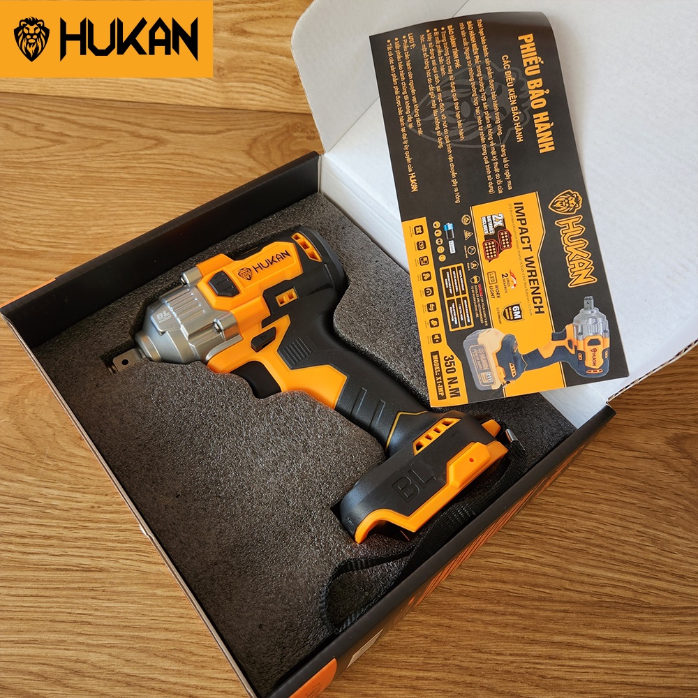 Thân máy siết bulong HUKAN X1 Pro chân pin phổ thông