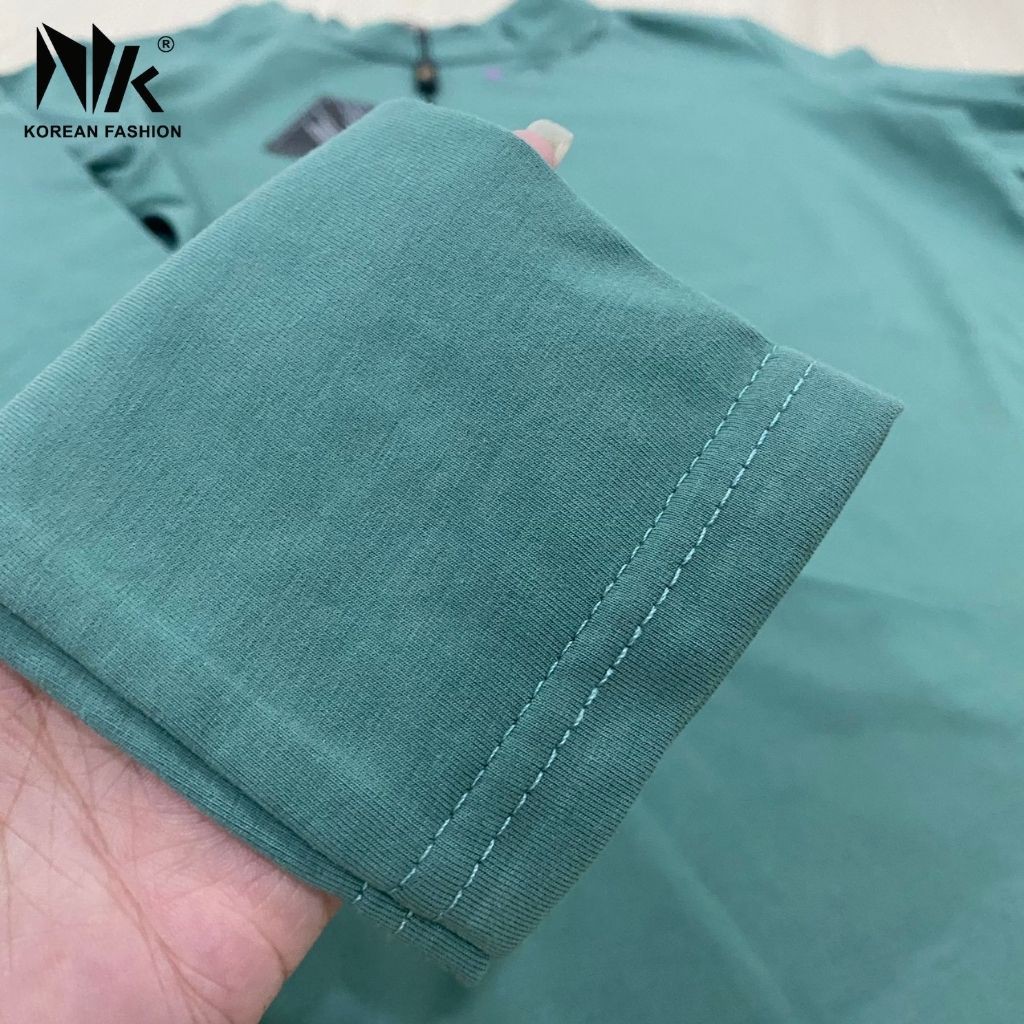 Áo Thun Nữ Dài Tay NK FASHION Dáng Ôm Cổ Cao In Chữ, Chất Liệu Cotton Mềm Mịn, Co Giãn NKAT2010021
