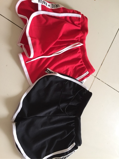 Quần short ( quần tập gym ) viền chữ cotton | BigBuy360 - bigbuy360.vn