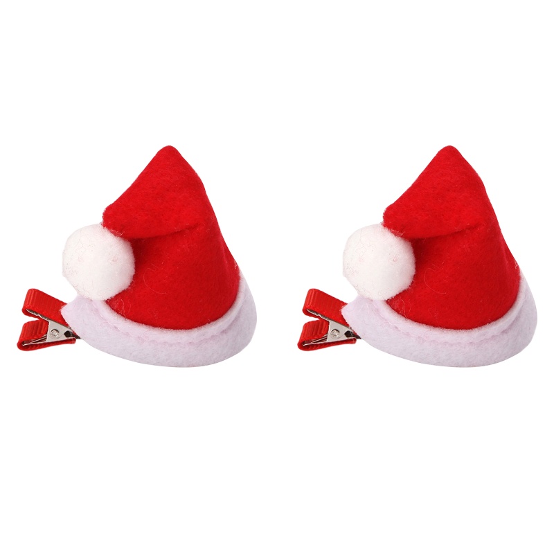 Kẹp Tóc Hình Nón Ông Già Noel