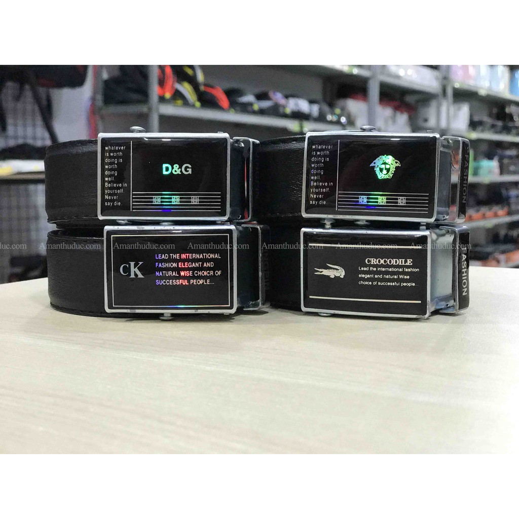Thắt lưng nam sinh viên - Giảm Giá Cực Sốc Mặt Lăn Sang Trọng ( kho sẵn 2 màu đen , nâu , Mặt Kim , Mặt Lăn ,120cm và 14