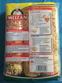 Mì trứng meizan (500g)