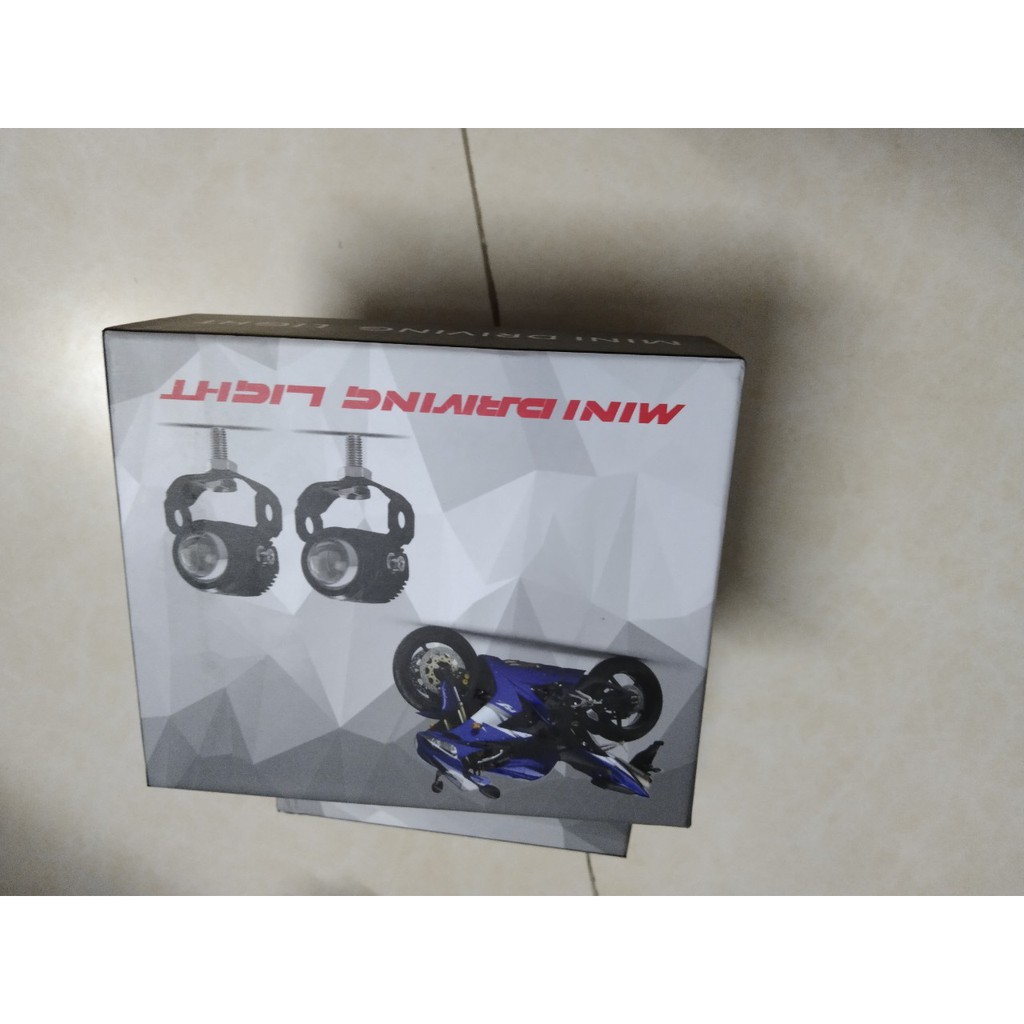 Đèn trợ sáng MINI Cost Vàng Pha Trắng 24W Không Nguồn