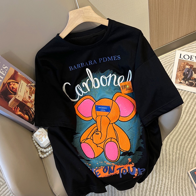 NRVP Áo Thun Tay Ngắn Cổ Tròn Thời Trang Mùa Hè Phong Cách Hàn Quốc 2022 Cho Nam Và Nữ