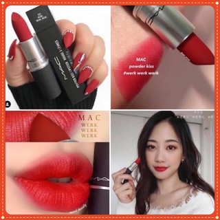 Son Mac Powder Kiss Lipstick fullsize fullbox