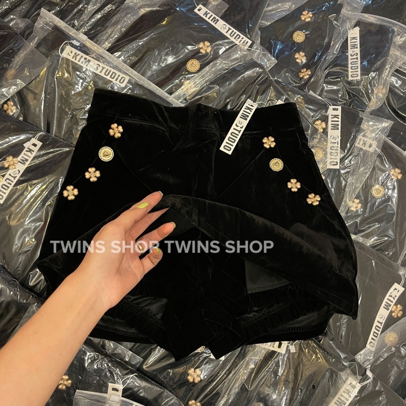 QUẦN GIẢ VÁY NHUNG TAG HUY HIỆU (S65-M69-L73) | BigBuy360 - bigbuy360.vn