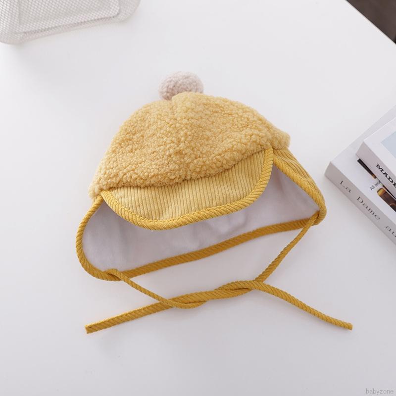 Mũ Giữ Ấm Tai Thời Trang Mùa Đông Xinh Xắn Dành Cho Bé