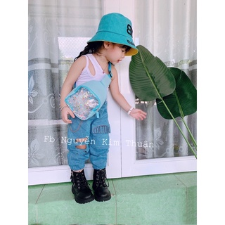 Áo lệch vai cho bé