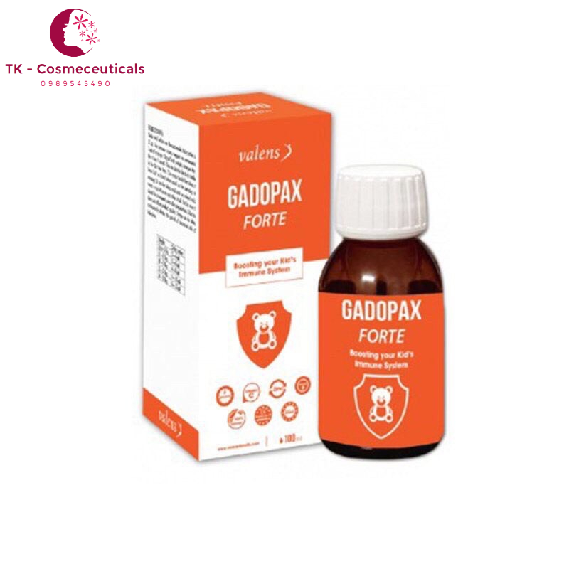 Gadopax Forte - Tăng Đề Kháng Vượt Trội Từ Châu Âu, Trẻ Hết Ốm Vặt - Lọ 100ml