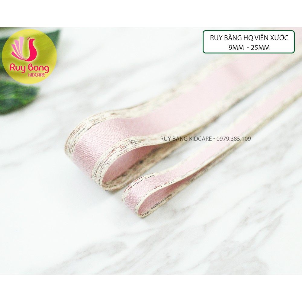 Ruy băng HQ viền xước