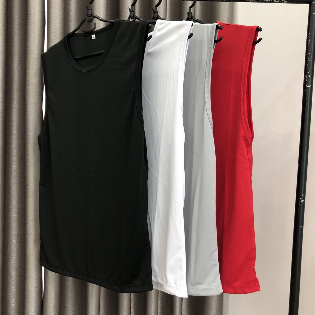 Áo Thun lạnh Ba Lỗ Thể Thao 4 Màu