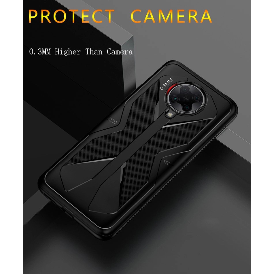 Ốp lưng Redmi K50 / K50 Pro / K40 Gaming / K40s / K50 Gaming / K50 Ultra / Mi 12T chống sốc kiểu dáng Gaming cao cấp