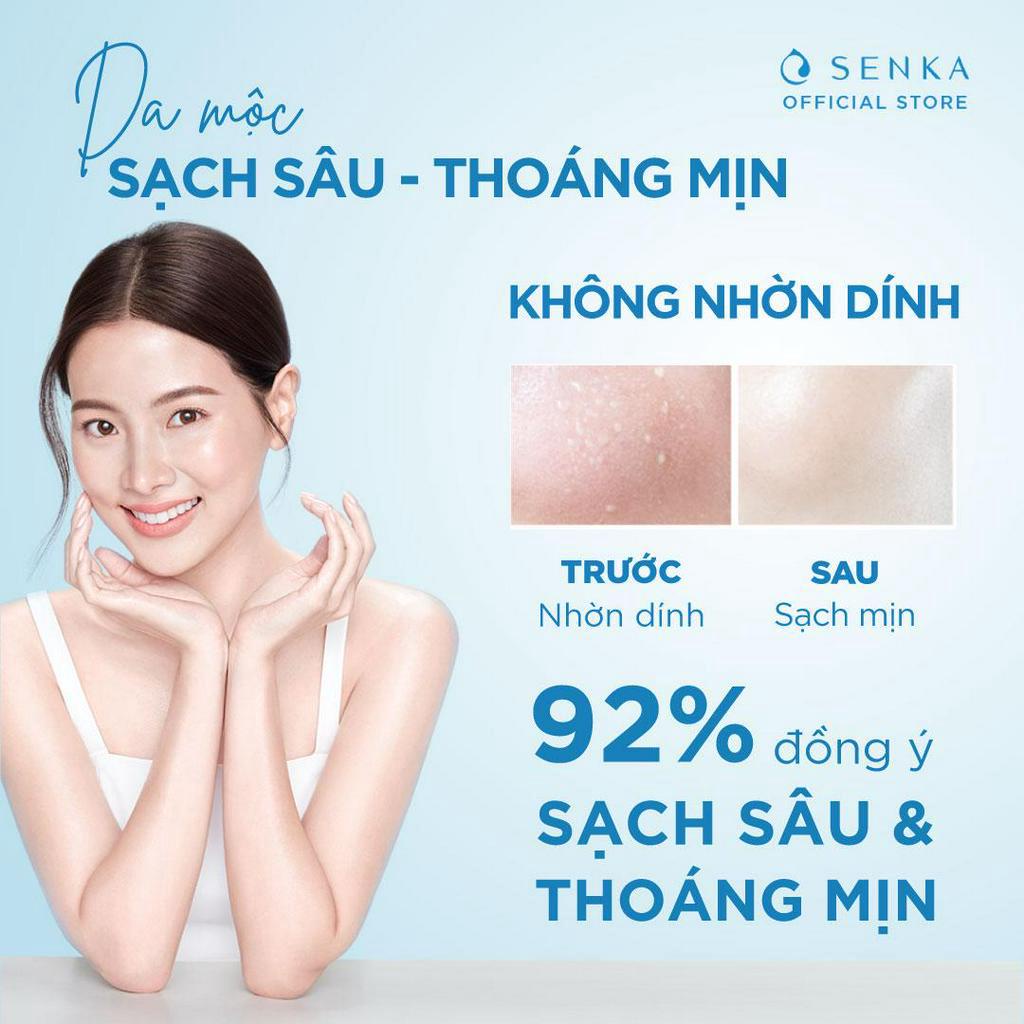 Bộ sản phẩm bảo vệ&amp;làm sạch toàn diện Senka(sữa chống nắng UV Milk+nước tẩy trang Milky Water+sửa rửa mặt Whip)