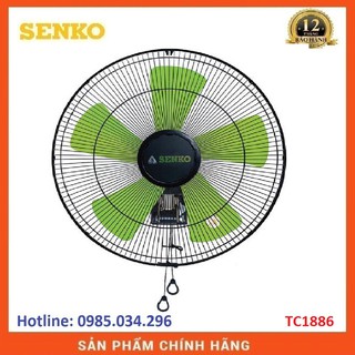 Quạt Treo Tường SENKO  TC1886 (màu giao ngẫu nhiên)