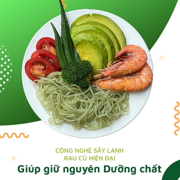 Miến rau củ cho bé ăn dặm Nguyên Minh 250gr