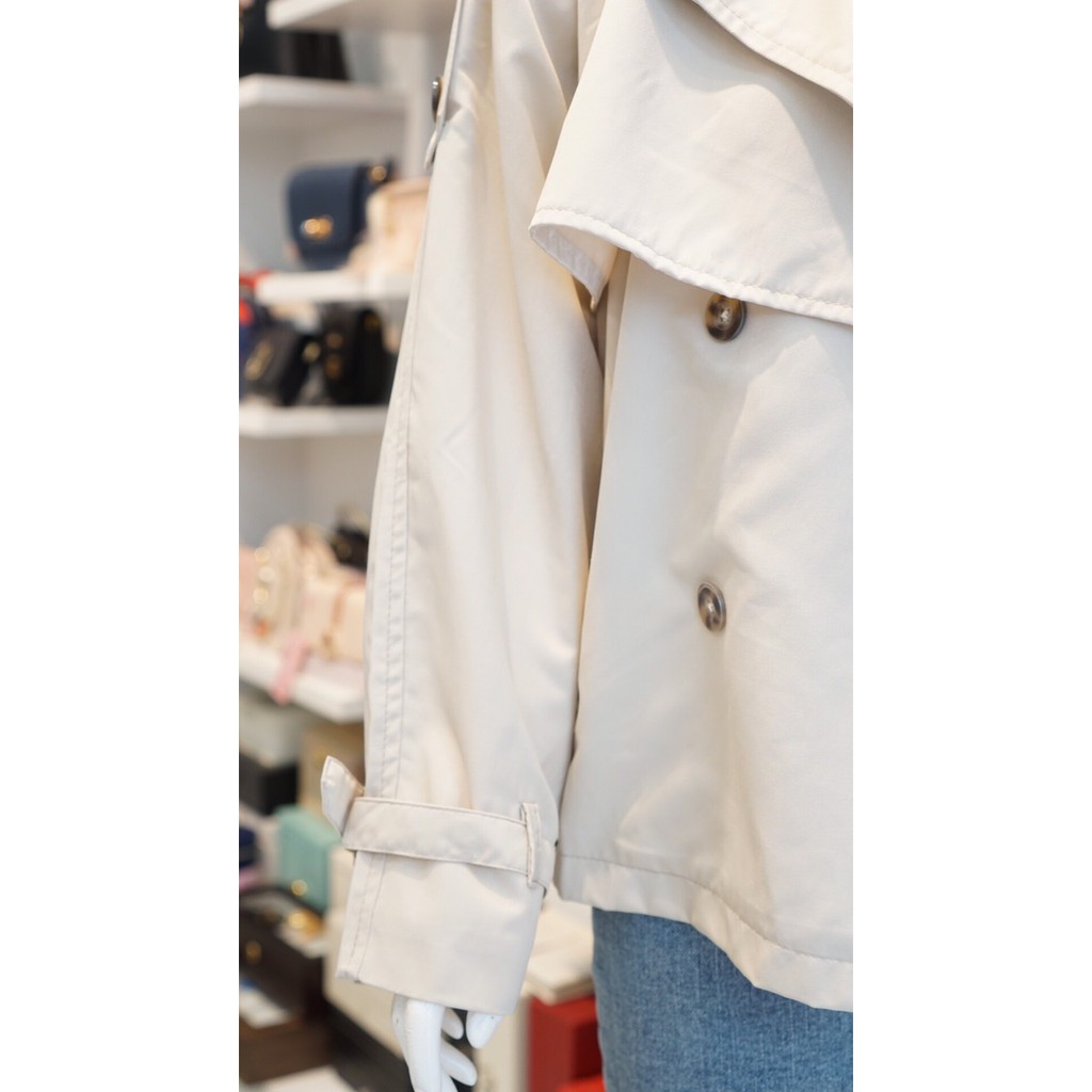 Áo Khoác Măng Tô Dáng Ngắn 059 hình chụp thật | BigBuy360 - bigbuy360.vn