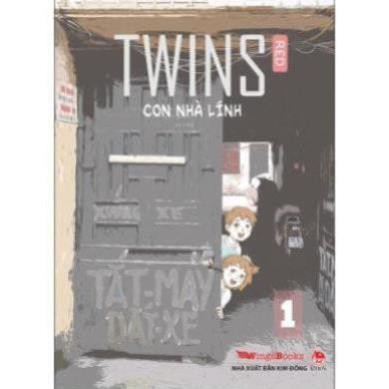 Truyện tranh Twins - Con nhà lính lẻ tập 1 2 3 4 - NXB Kim Đồng (Tặng Bookmark) | BigBuy360 - bigbuy360.vn